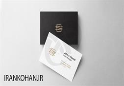 کارت ویزیت لمینت برجسته مخملی طلاکوب 