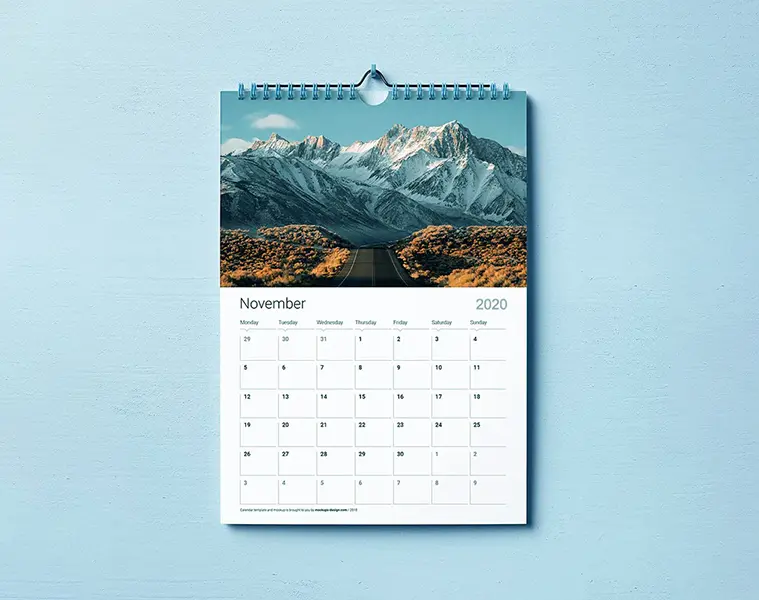 چاپ تقویم اختصاصی  