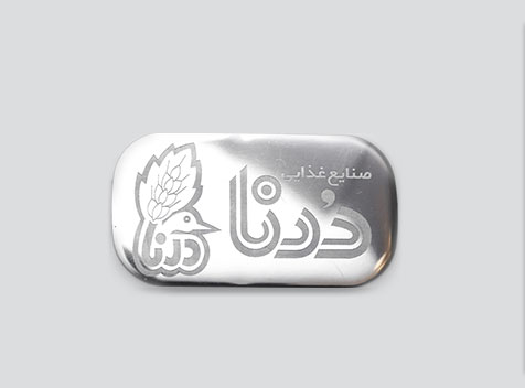 حکاکی روی پلاک استیل 