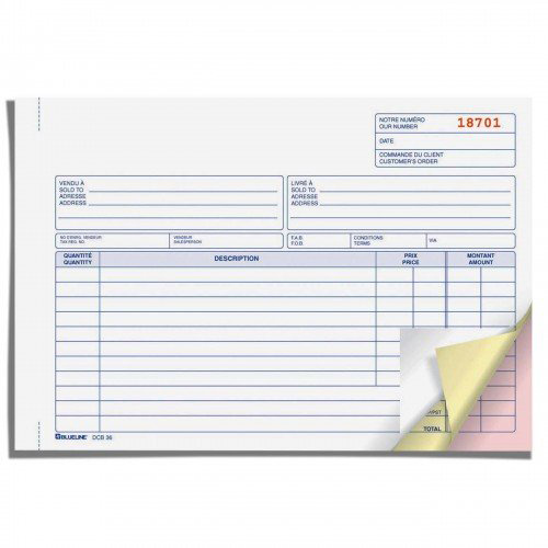 چاپ فاکتور و راهنمای انتخاب بهترین فرمت و کاغذ