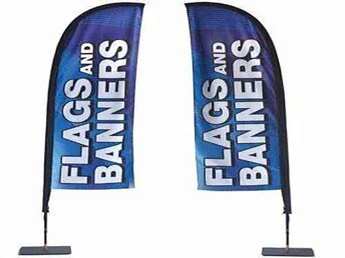 استفاده هوشمندانه از پرچم تبلیغاتی در رویدادها و نمایشگاه‌ها