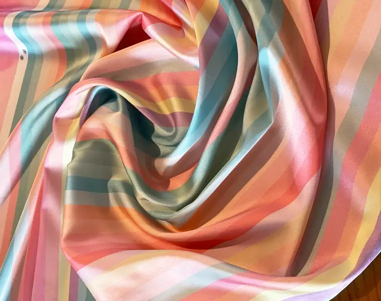 چاپ پارچه ساتن 