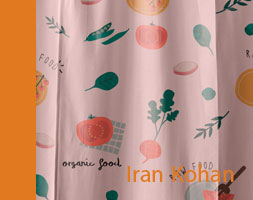 چاپ پارچه ساتن مات