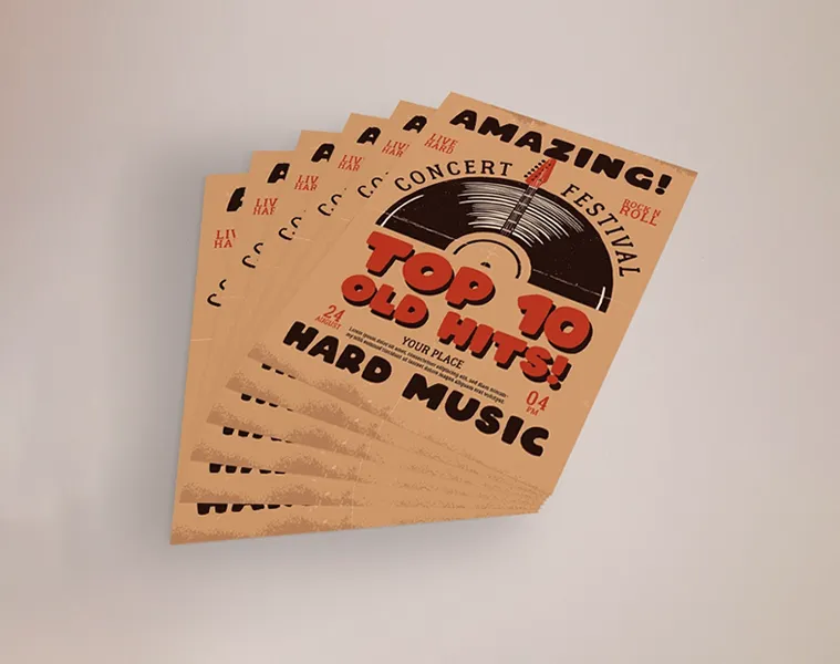 تراکت کرافت a5
